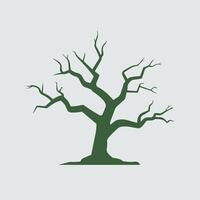 A tree with no leaves on a white background vector