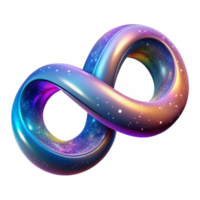 stunning rustic Abstract Colorful Galaxy Background Representing Infinity Transparent premium png