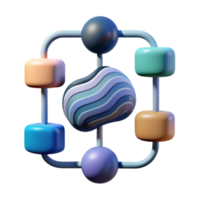 elegant modern Abstract Data Flow Lines Isolated Element high resolution png
