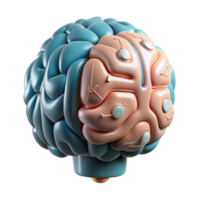 magnificent traditional Ai Brain with Learning Capabilities Cutout high resolution png