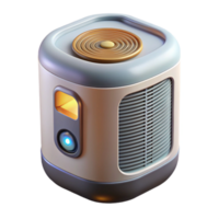 elegant creative Air Purifier with Indicator Lights Isolated on Transparent Background exclusive png