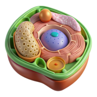 magnificent rustic Animal Cell Structure Labeled Diagram Isolated Element authentic png