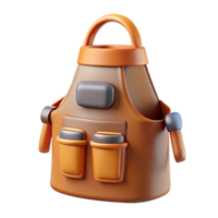 elegant abstract Apron Isolated Element with Pockets exclusive png