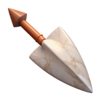 wonderful rustic Arrowhead Sharp Point Isolated high quality png
