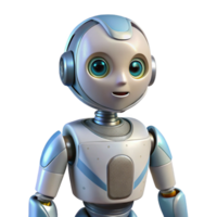 impressive rustic Artificial Intelligence Robot with Humanoid Form Transparent Cutout high resolution png