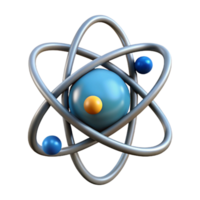wonderful rustic Atom Model Front View Cutout Element professional png