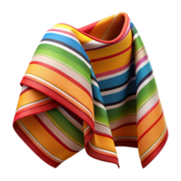 serene minimalist Authentic Mexican Serape Blanket Woven Texture Transparent authentic png