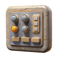 beautiful creative Automated Home Lighting System Control Panel Transparent Background genuine png