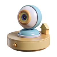 impressive rustic Baby Monitor on Nightstand Isolated genuine png