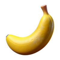 serene classic Banana Yellow Isolated Element original png