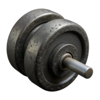 impressive rustic Barbell Pad Squat Black Foam Isolated Element premium png