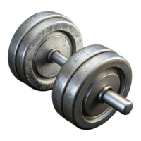 impressive modern Barbell Silver Loaded Isolated Element original png
