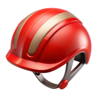 beautiful abstract Bicycle Helmet Red Reflective Stripe Isolated Element exclusive png