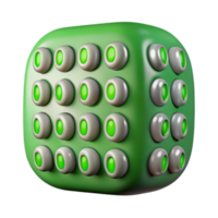 magnificent abstract Binary Code Matrix Green Characters Transparent Background Cutout premium png