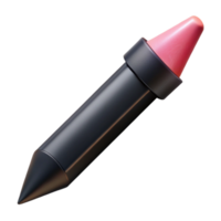 dramatic vintage Black Eyeliner Pencil Sharp Tip Cutout Element high quality png