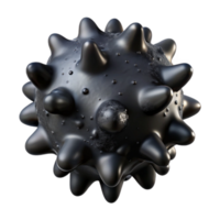 wonderful abstract Black Ink Splatter Isolated Transparent Background 4K png