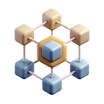 meraviglioso moderno blockchain Rete diagramma con nodi e connessioni trasparente alto qualità png