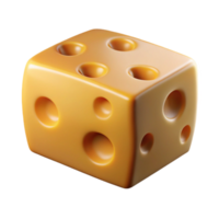 serene minimalist Block of Cheese Isolated Element high quality png
