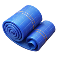 stunning abstract Blueprints Rolled Up Isolated Element high quality png