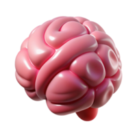 extraordinary vintage Brain Icon Pink Isolated Transparent Background genuine png