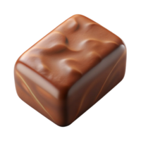 impressive classic Brown Bar of Soap Unwrapped Isolated detailed png