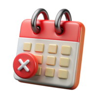 wonderful abstract Calendar with Important Date Marked Business Deadline Red Highlight Isolated original png