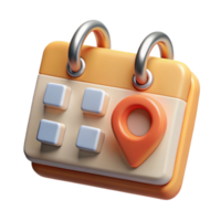 stunning classic Calendar with Marked Dates for Online Course Isolated original png