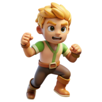 magnificent classic Cartoon Character Attacking Animation Transparent high resolution png