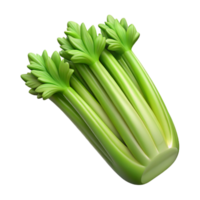 serene traditional Celery Stalks Cutout Element original png