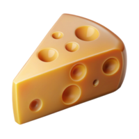 serene traditional Cheese Wedge Cutout with Texture high resolution png