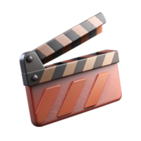 extraordinary traditional Classic Movie Clapperboard Open Position Isolated on Transparent Background exclusive png