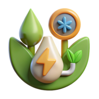 impressive classic Clean Energy Symbols Icon Set Cutout professional png