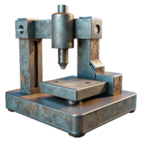 meraviglioso rustico cnc macchina taglio metallo isolato autentico png