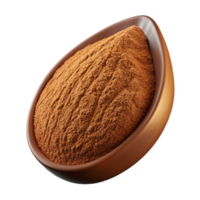 extraordinary creative Cocoa Powder Cutout with Rich Brown Color professional png