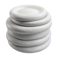 wonderful abstract Cotton Pads Stack White Soft Texture Isolated authentic png