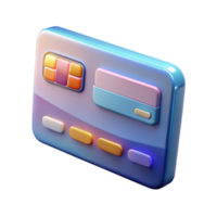 extraordinary abstract Credit Card Front View Transparent Background high quality png