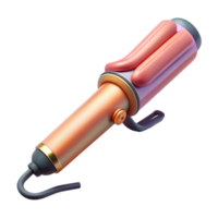 magnificent classic Curling Iron Ceramic Barrel Isolated Element authentic png