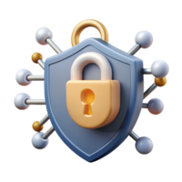 beautiful vintage Cybersecurity Awareness Campaign Poster with Key Message Transparent Background Element high resolution png