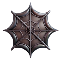 impressive rustic Dark Web Spider Web Illustration Isolated Element authentic png