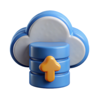 stunning artistic Data Backup to Cloud Icon with Up Arrow Transparent Background original png