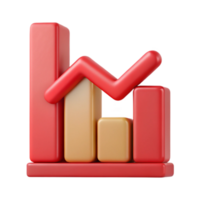 magnificent creative Data Breach Graph with Red Downward Trend Transparent Background high quality png