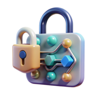 wonderful traditional Data Encryption Algorithm Visualization Transparent Background detailed png