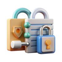 dramatic classic Data Encryption Process Visualization Isolated Element genuine png