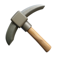 elegant vintage Data Mining Methods Icon Gray Pickaxe Cutout exclusive png