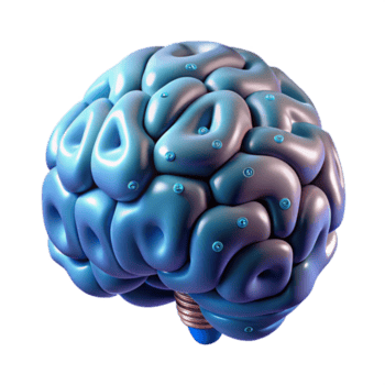 sbalorditivo tradizionale digitale ai cervello con binario codice isolato elemento autentico png