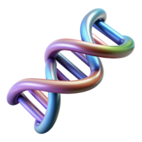 elegant creative Dna Double Helix Structure Rotating Transparent high resolution png