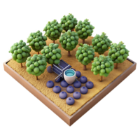 extraordinary traditional Drone View of Vineyard with Rows of Grapes Cutout exclusive png