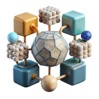 vibrant vintage Dynamic Ai Network with Data Flow Cutout authentic png