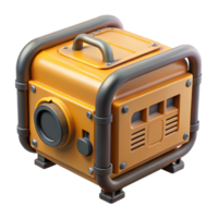 stunning contemporary Electric Generator Top View Isolated Element authentic png