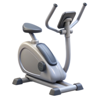 elegant abstract Elliptical Trainer Gray Cutout Transparent Background professional png